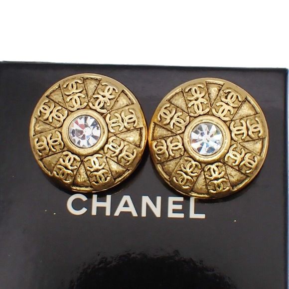 CHANEL Coco Mark Earrings - Picture 6 of 10